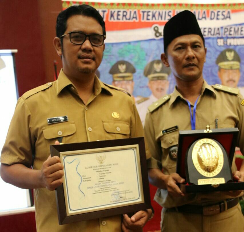 Bintan Terbaik Kategori Kelurahan dan Desa Se Provinsi Kepulauan Riau