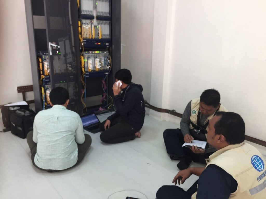 IMG-20180201-WA0041 Tim Dinas Kominfo Natuna Uji Coba Dan Pengecekan Perangkat Palapa Ring Barat