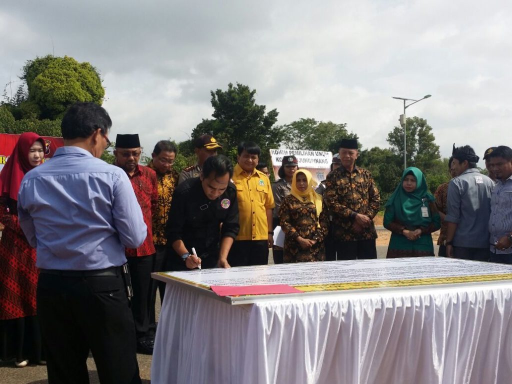 IWO Tanjungpinang Ikut Deklarasi Pilkada Damai 2018