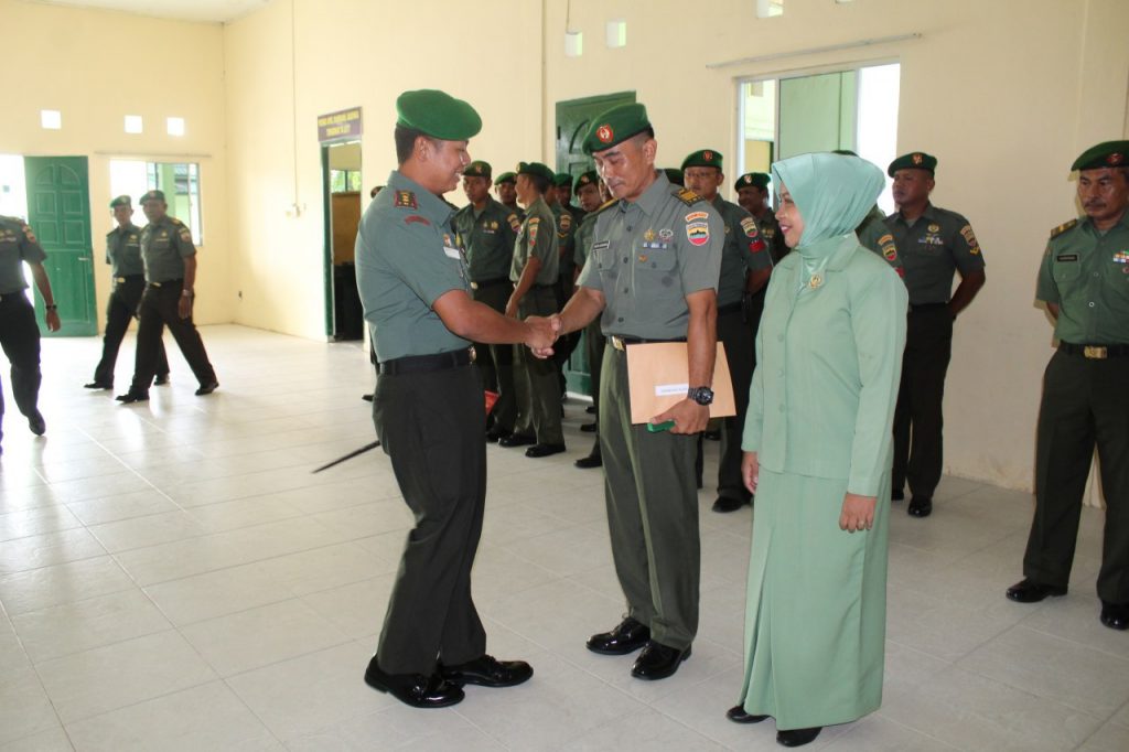 Korp Raport Pindah Satuan Perwira Kodim 0317/TBK, Kapten Inf Taufiq Sihombing Jabat Danramil