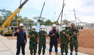 Danrem 033/WP Brigjen TNI Gabriel Lema Sebut Pembangunan RS Khusus Penanganan Covid-19 Sudah Mulai Rangkum