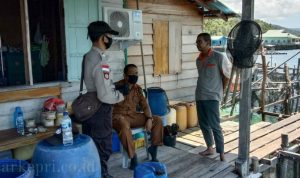 Polisi Datangi Desa Air Sena, Kapal Hongkong Sudah Memenuhi SOP Berlabuh di Kepulauan Anambas