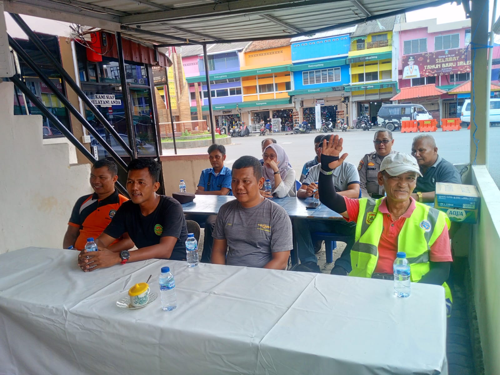 Kapolsek Tanjungpinang Kota IPTU Missyamsu Alson Tampung Pengaduan Tukang Parkir Terkait Banyaknya Masyarakat Tidak Membayar Parkir