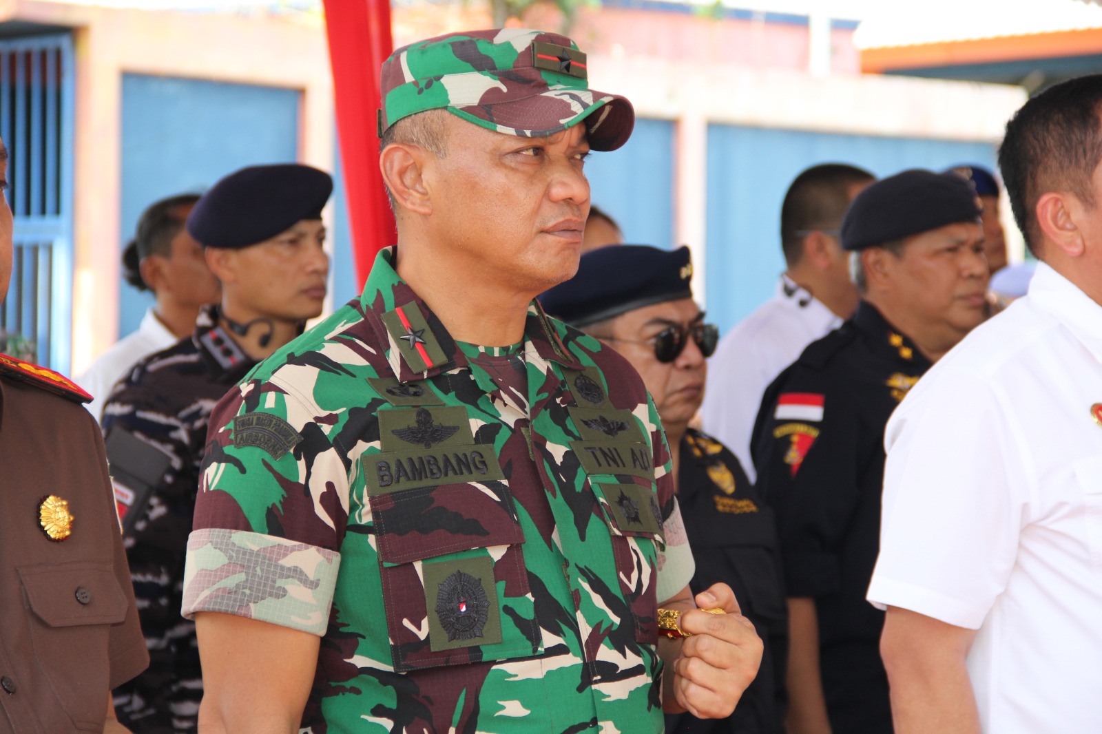 Danrem 033/WP Brigjen TNI Bambang Herqutanto Menghadiri Acara Penutupan Operasi Patroli Laut Terpadu Bea dan Cukai di Karimun Danrem 033/WP Brigjen TNI Bambang Herqutanto Menghadiri Acara Penutupan Operasi Patroli Laut Terpadu Bea dan Cukai di Karimun