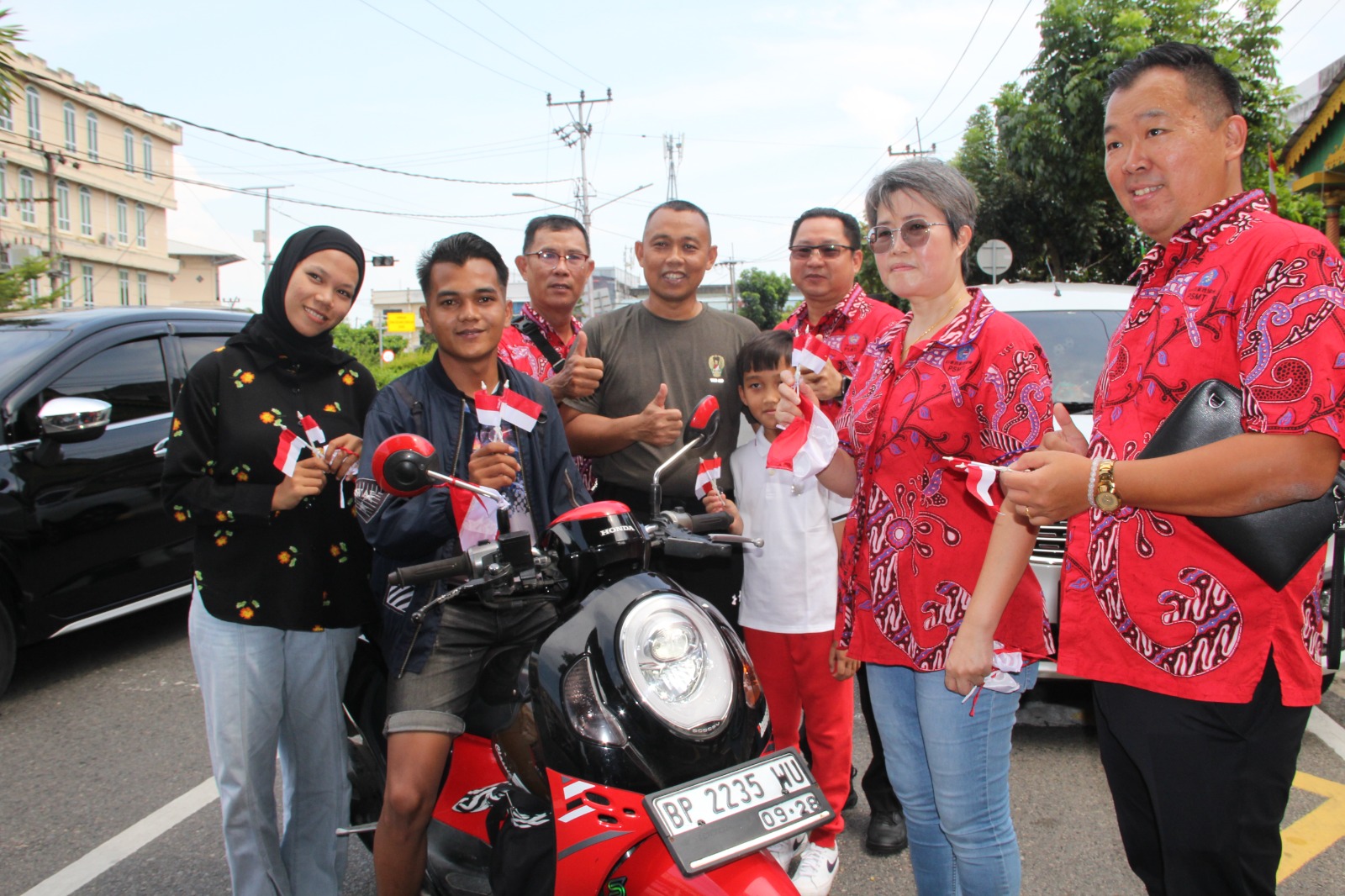 Sambut HUT RI Ke-80, Korem 033/WP Berkolaborasi Dengan PSMTI Menggelar Donor Darah