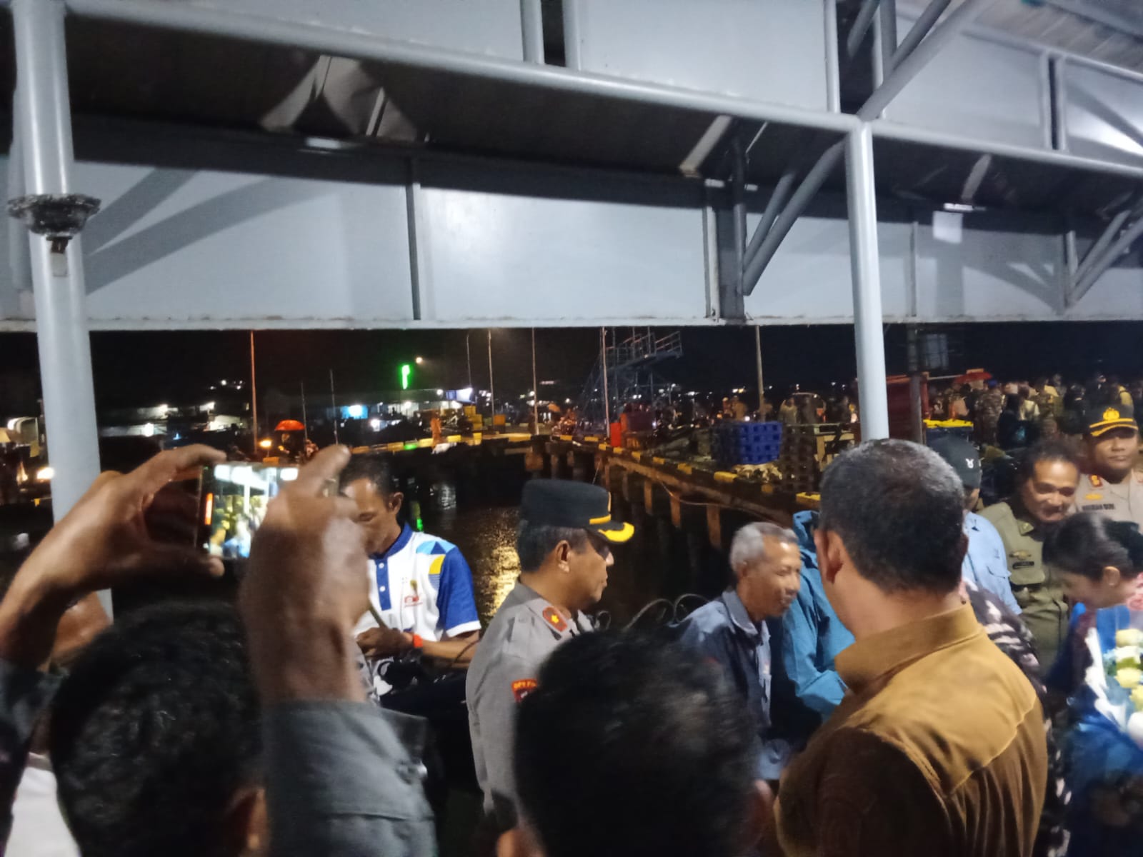 Danlanal Tarempa Letkol Laut (P) Romi Sitorus Tiba di Anambas