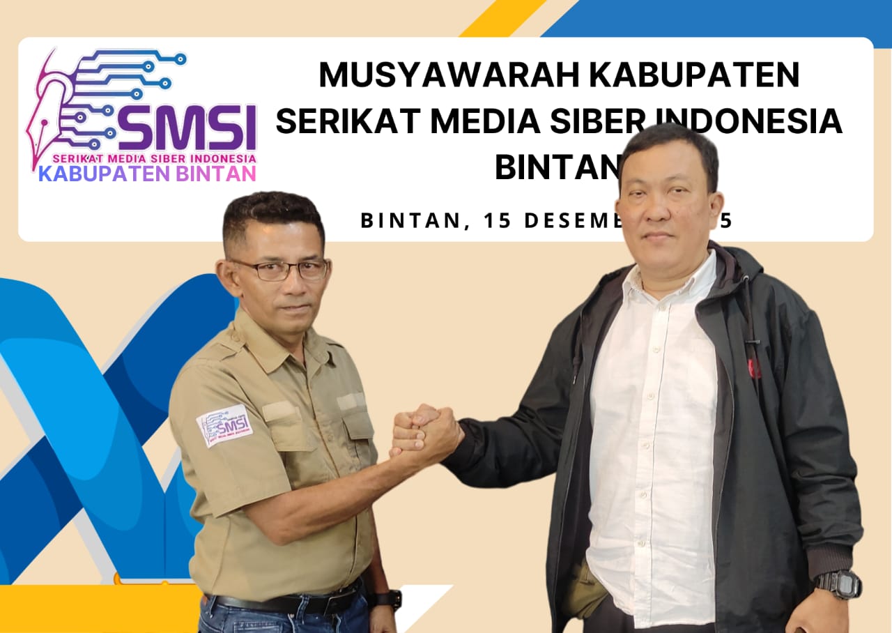 Empat Tahun Kedepan SMSI Bintan Dinakhodai Arianto Pandiangan