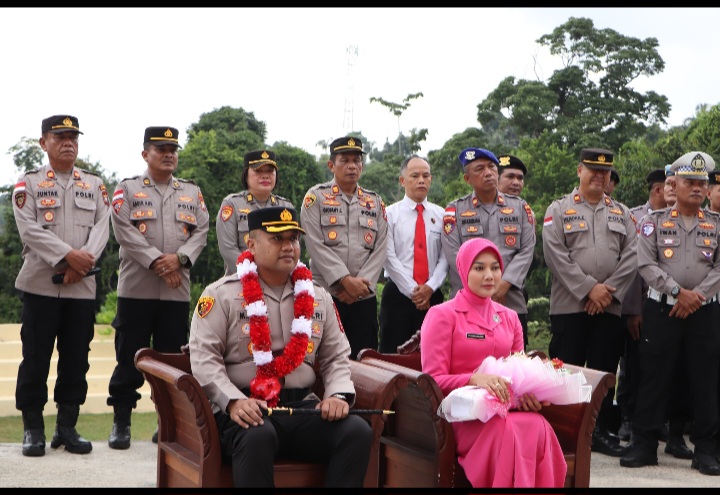 Disambut Pedang Pora, AKBP Misbachul Munir Memulai Pengabdian Baru di Tanah Kepulauan Anambas