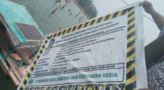 Proyek Pelantar di Senggarang Mangkrak, Warga Kecewa
